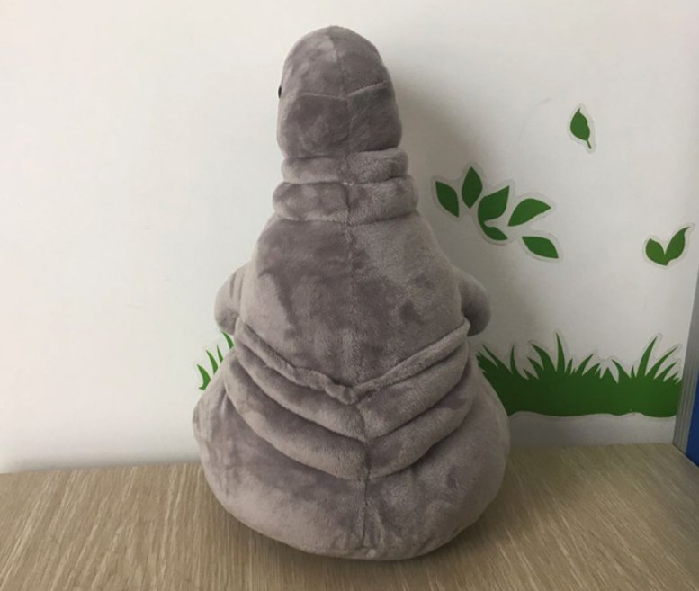 gray blob plush