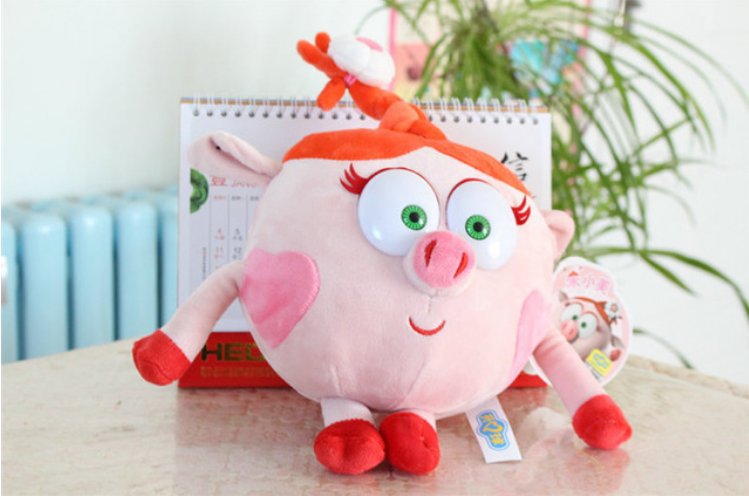 Pig 30cm Dolls Gogoriki Anime Smeshariki Kikoriki Plush Stuffed Toys