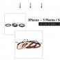 1Set (3-4PCs) Leather Bracelet Multilayer Bead Bracelet Punk Wrap Bracelets (08121)