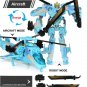 19cm New Arrival Big Classic Transformation Plastic Robot Cars Action Toy (4)