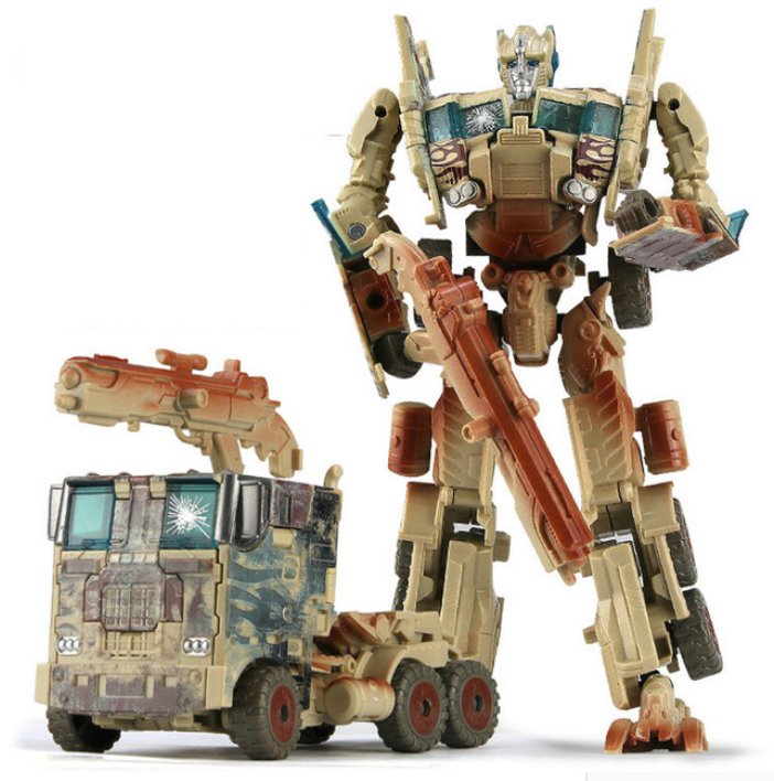 19cm New Arrival Big Classic Transformation Plastic Robot Cars Action Toy (10)