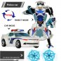 19cm New Arrival Big Classic Transformation Plastic Robot Cars Action Toy (5)