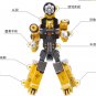17.5cm New Arrival Classic luckyted excavator Transformation Robot Cars Action Toy (2)