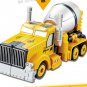 17.5cm New Arrival Classic luckyted excavator Transformation Robot Cars Action Toy (2)