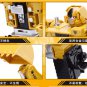 17.5cm New Arrival Classic luckyted excavator Transformation Robot Cars Action Toy (5)