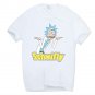 2017 Men's Rick and Morty Funny Anime T-shirt Casual Short sleeve O-Neck homme Summer White B