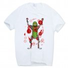 2017 Men's Rick and Morty Funny Anime T-shirt Casual Short sleeve O-Neck homme Summer White K