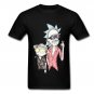 Adult Fitted Party T-Shirts Men Rick and Morty Shirt with Fear & Loathing in Schwift Vegas 2