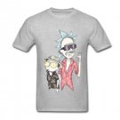 Adult Fitted Party T-Shirts Men Rick and Morty Shirt with Fear & Loathing in Schwift Vegas 4