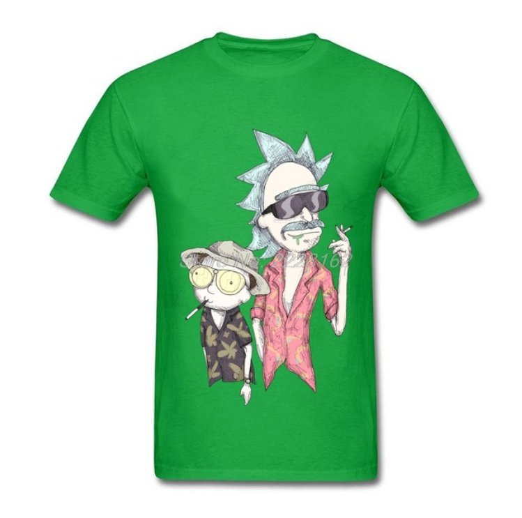 rick and morty fear and loathing shirt