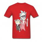 Adult Fitted Party T-Shirts Men Rick and Morty Shirt with Fear & Loathing in Schwift Vegas 9
