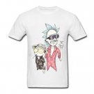 Adult Fitted Party T-Shirts Men Rick and Morty Shirt with Fear & Loathing in Schwift Vegas 10