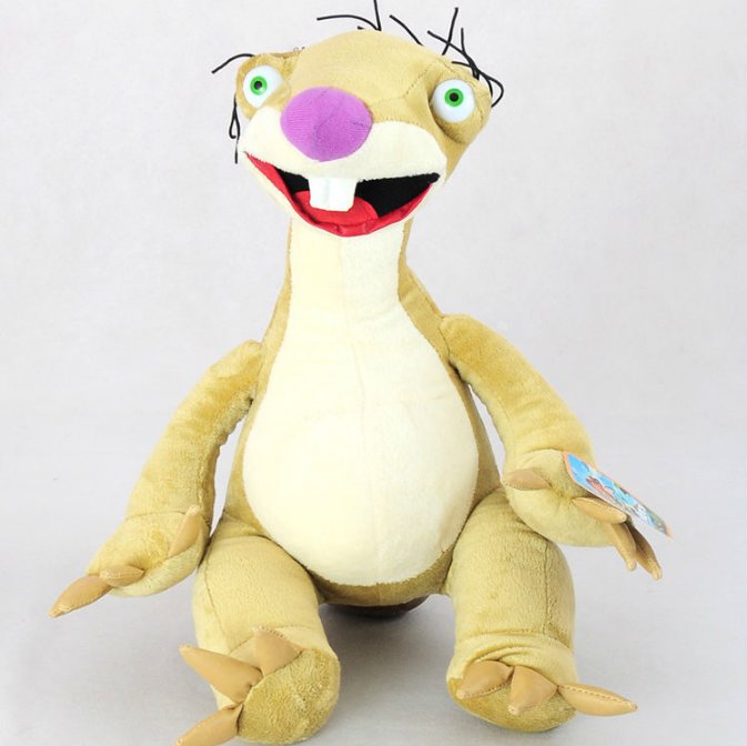 Sid plush stuffed animal Toy Sloths sid Doll Dolls 22cm Free Shipping