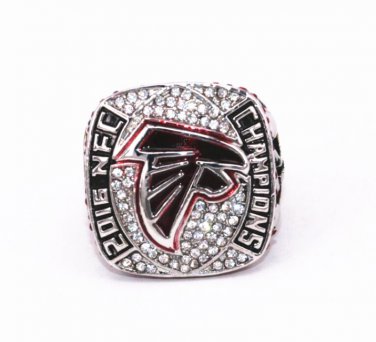 Atlanta Falcons 2017 NFC Championship Ring solid souvenir Men Christmas Gift (No box)