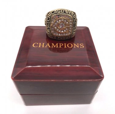 1985 CHICAGO BEARS SUPER BOWL XX WORLD CHAMPIONSHIP RING US SIZE 9-13