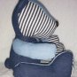 Plush Toy 23 cm Denim Dolls For Children High Quality Soft Cotton Baby Brinquedos Cute Bear