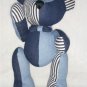 Plush Toy 23 cm Denim Dolls For Children High Quality Soft Cotton Baby Brinquedos Cute Bear
