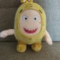 35CM Oddbods Newt Buuble Pogo Zee Jeff Fuse Slick Plush Dolls Stuffed Toys (Yellow)
