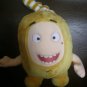 35CM Oddbods Newt Buuble Pogo Zee Jeff Fuse Slick Plush Dolls Stuffed Toys (Yellow)