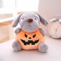 35cm Cartoon cute pumpkin stuffed plush toy Halloween decorations Gift C