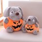35cm Cartoon cute pumpkin stuffed plush toy Halloween decorations Gift C