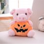 35cm Cartoon cute pumpkin stuffed plush toy Halloween decorations Gift E