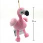 Flamingo Pink Bird Keychain Stuffed Plush Doll Toys For Children Party Favor Pinata Filler
