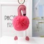 Flamingo Red Bird Keychain Stuffed Plush Doll Toys For Children Party Favor Pinata Filler