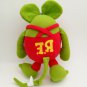 NEW 12" RAT FINK GREEN PLUSH DOLL