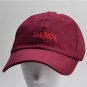 DAMN Baseball Cap Duck Tongue Hat Red Color Outdoor Leisure Visor Hat Dad Hats