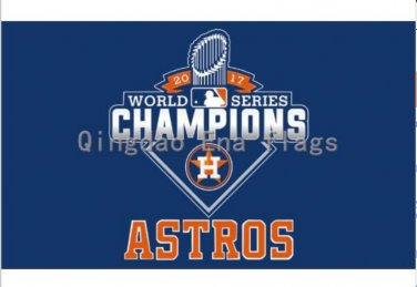 2017 Houston Astros champion flag banner Free shipping 3x5FT (Style B)