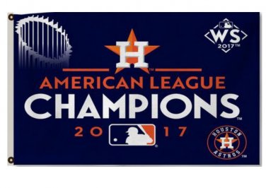 2017 Houston Astros champion flag banner Free shipping 3x5FT (Style F)