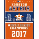 3x5ft Hot New Design USA 2017 Year Houston Astros World Series Champions Vertical Flag Custom
