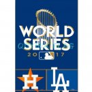 2017 Houston Astros VS LA Dodgers WORLD SERIES Flags Polyester Digital Print baseball team Support