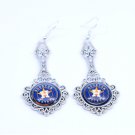 5 pairs Earrings MLB Houston Astros Charms Dangle Earrings Sport Earrings Baseball Jewelry ST1