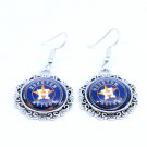 5 pairs Earrings MLB Houston Astros Charms Dangle Earrings Sport Earrings Baseball Jewelry ST4