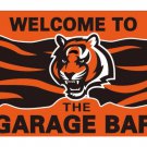 Customized cincinnati bengals polyester banner with 2 grommets