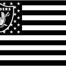 Oakland raiders Star and Stripe flag with lines 90x150cm polyester digital print banner STB