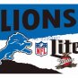 3x5ft Detroit Lions Custom Flags Polyester Digital Print Football Support Flag