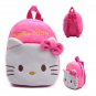 New cute cartoon kids plush backpack toy mini school bag Children's gifts kindergarten boy girl
