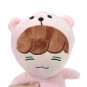 Kpop EXO Superstar Plush Doll Toy Cute Issing Pink Bear Luhan Chen Cartoon 24CM