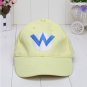 5 colors Super Mario baseball Hat Cap Adjustable Mario Luigi Wario Waluigi Baseball Hat