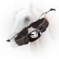 HORSE 2 Animal Backer Braided Woven Rope Leather Unisex Bracelet Yak Bone Carved