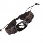 HORSE 2 Animal Backer Braided Woven Rope Leather Unisex Bracelet Yak Bone Carved