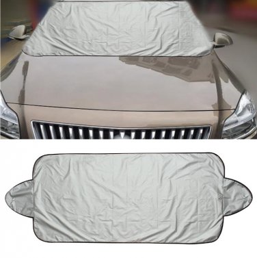 146 x 70cm Car Windscreen Cover Heat Sun Shade Anti Snow Frost Ice Shield Dust Protector