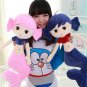 Children Plush Stuffed Toy Mermaid beauty fish Baby Kids Toy (Pink)