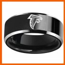 ATLANTA FALCONS NATIONAL FOOTBALL CHAMPIONSHIP TEAM STAINLESS STEEL MEN RING