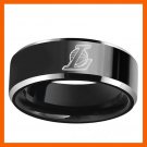 LOS ANGELES LAKER WORLD BASKETBALL CHAMPIONSHIP TEAM STAINLESS STEEL MEN RING