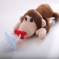 Baby Pacifier Removable With Lid Toy Pacifiers Dummy Feeding Elephant Silicone Nipple