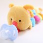 Baby Pacifier Removable With Lid Toy Pacifiers Dummy Feeding Elephant Silicone Nipple
